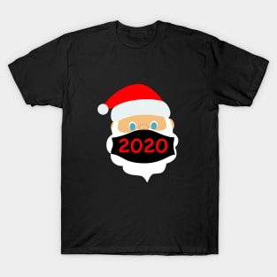 Santa Wearing Mask - Funny Quarantine Christmas 2020 T-Shirt